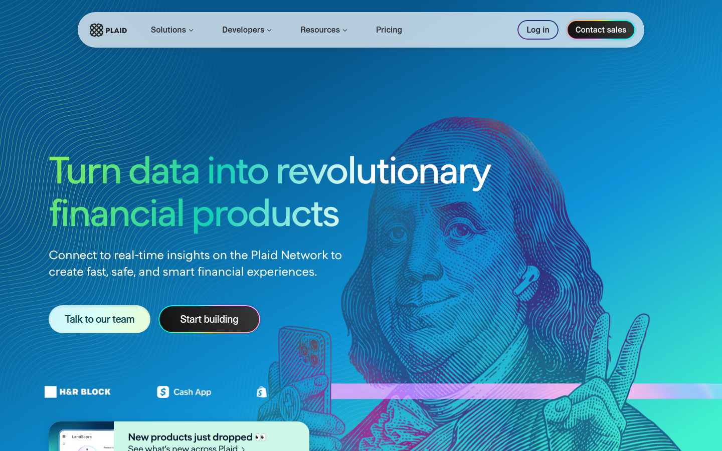 Plaid.com - the benchmark